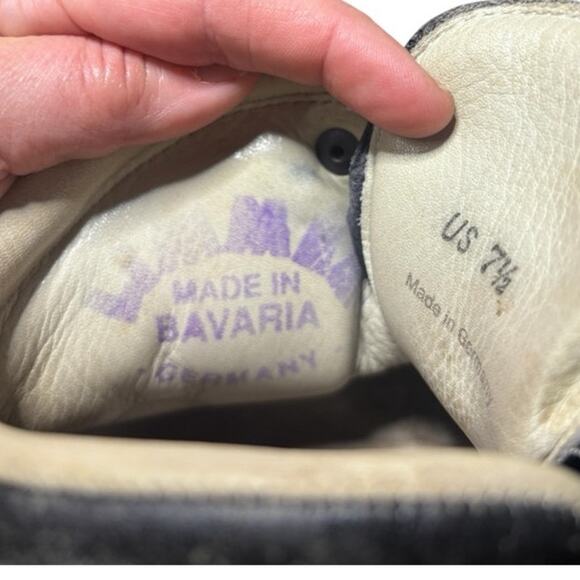 Vintage Standard Limmer Hiking Boots Men’s Size 7.5 Handmade Leather Trail Boots - Picture 12 of 12